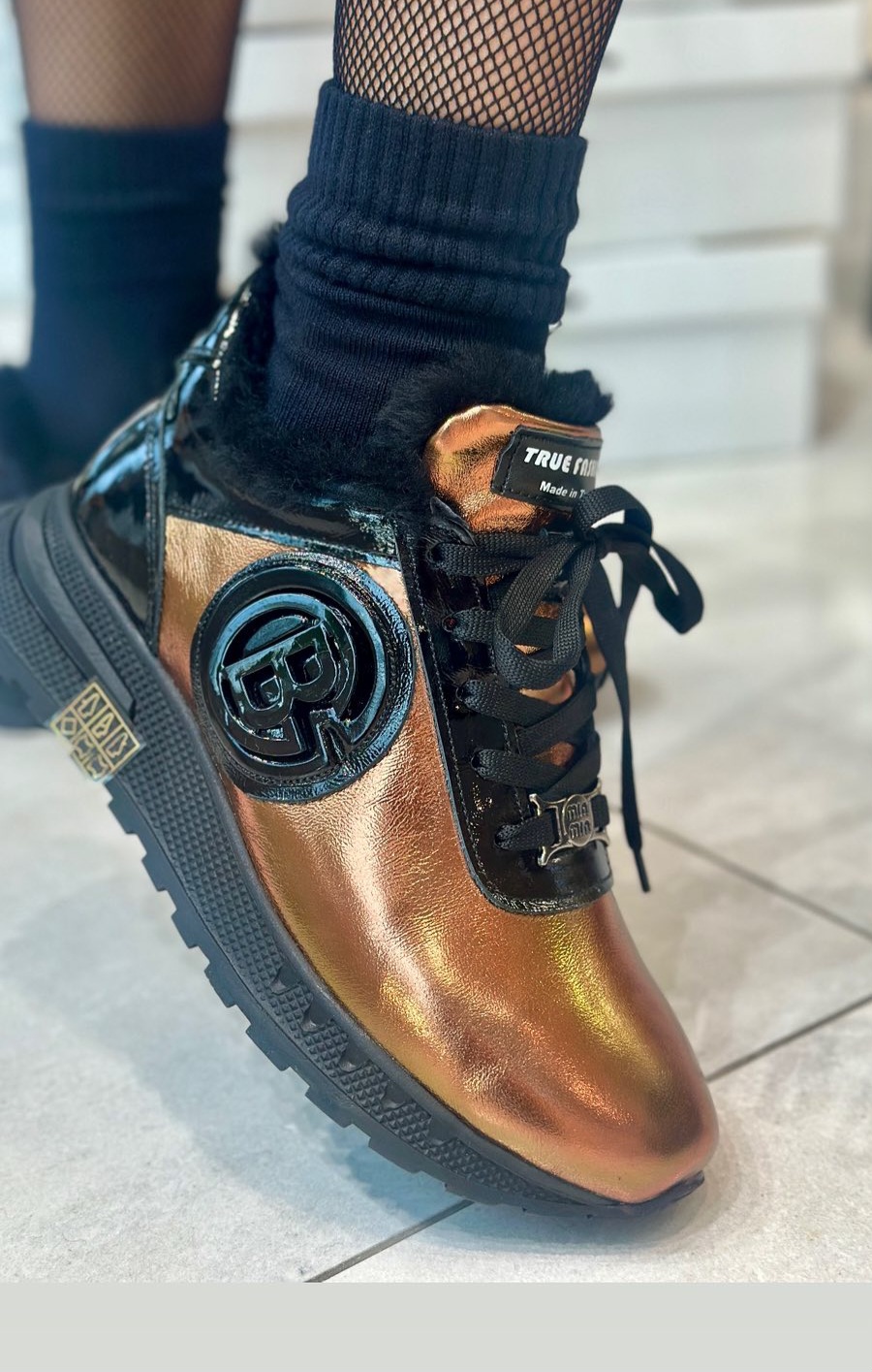 Tutto Bene bronz sneaker (E-1005/56-51)