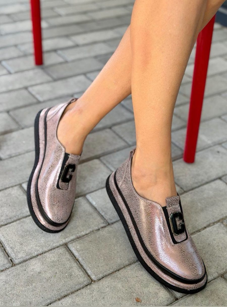 Tutto bene bronz mintás slipon ( P59335T6/82)